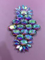 Deluxe Teardrop Rhinestone Appliques – - Image 4