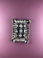 Dazzling Square Rhinestone Brooch - Image 3
