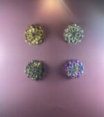 Sparkling Floral Crystal Brooch 