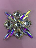 Exquisite Rhinestone Star Brooch - Image 2