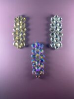 Glamorous Crystal Cascade Brooch