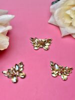 Crystal Butterfly Rhinestone Embellishments  - Image 4