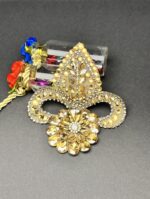 Luxurious Fleur-de-Lis Brooch
