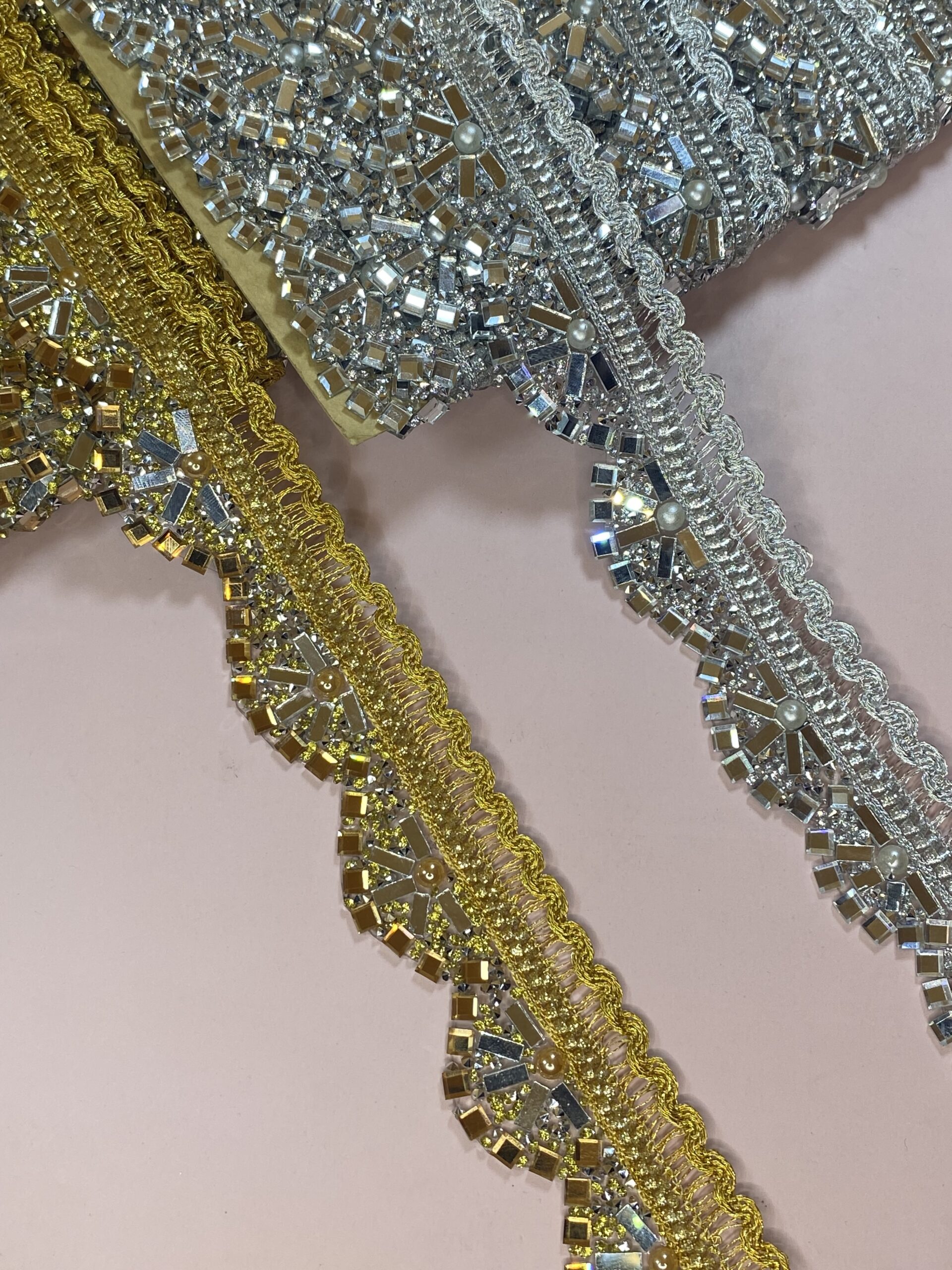 IMG_2064 Starburst Beaded Lace Trim - Image 1
