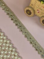 Embellished Mirror Lace Trim - Image 2