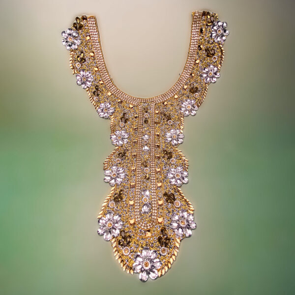 Gala Floral Stickone Neckline