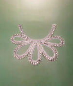 Gala Eye Cutwork Neckline Applique - Image 3