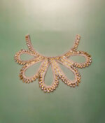 Gala Eye Cutwork Neckline Applique - Image 4