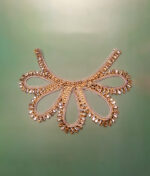 Gala Eye Cutwork Neckline Applique