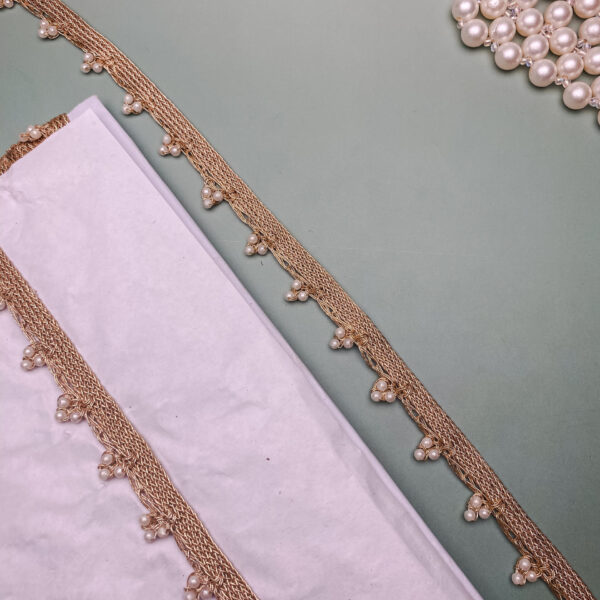 3 Moti Pearl Lace Trim