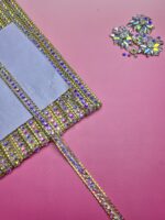 Golden Prism Beaded Lace Trim