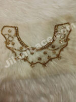 Cut-Work U style Neckline