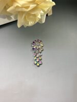 Exquisite Floral Cascading crystal Bunch