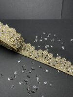 Rhinestone Beaded Lace Trim - Image 3