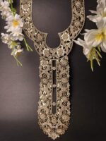 Elegant Pearl & Bead Embroidered Designer Gala - Image 2