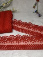 Ornate Filigree Scalloped Lace Border - Image 6
