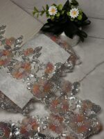 Premium Rhinestone Designer Border Lace - Image 3