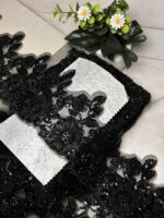 Premium Rhinestone Designer Border Lace - Image 2