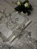 Premium Rhinestone Designer Border Lace - Image 4