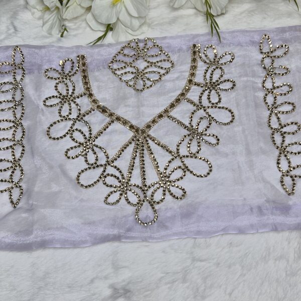 Exquisite Crystal Rhinestone Tissue Gala