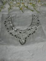 Royal Crystal & Teardrop Rhinestone Statement Tissue Gala